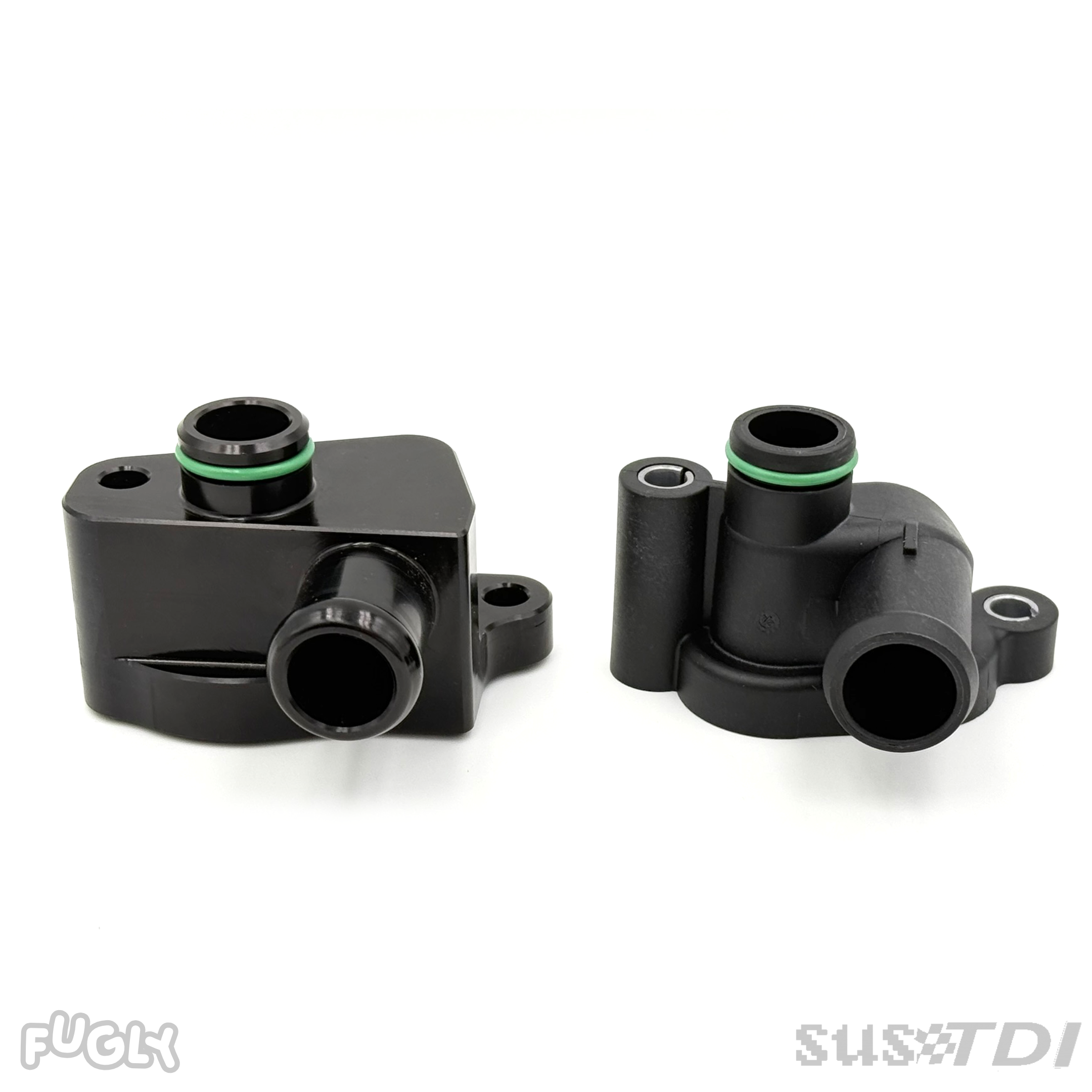 "Fugly" Billet Intermediate Flange for Stock EGR (3.0 TDI Gen2 2013-2016) - Image 3