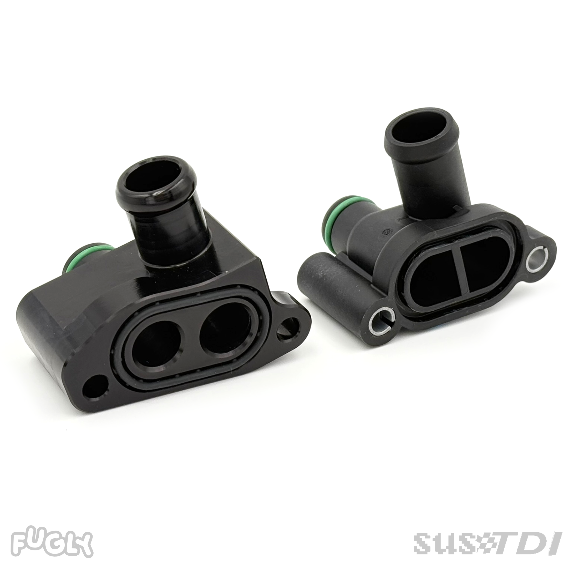"Fugly" Billet Intermediate Flange for Stock EGR (3.0 TDI Gen2 2013-2016) - Image 6